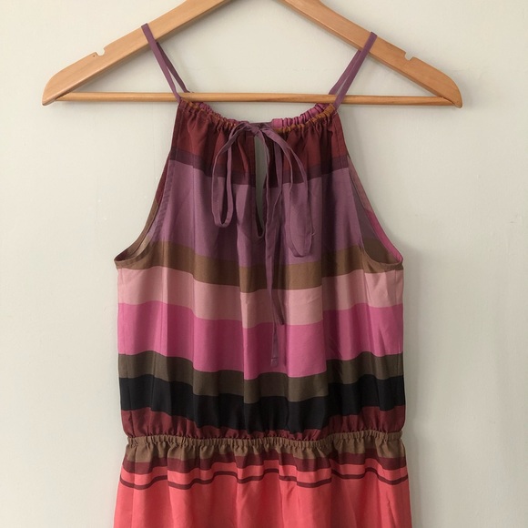 NEVER WORN: Beautiful halter dress by LOFT - Picture 3 of 4